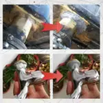 Metal repair glue
