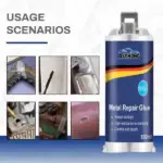 Metal repair glue