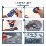 Metal repair glue
