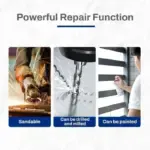 Metal repair glue