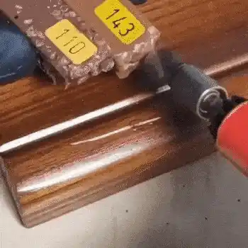 Repair process demonstration