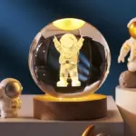 Luminous 3D Crystal Planet Ball - Image 8