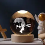 Luminous 3D Crystal Planet Ball - Image 18