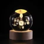 Luminous 3D Crystal Planet Ball - Image 10