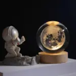 Luminous 3D Crystal Planet Ball - Image 7