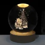 Luminous 3D Crystal Planet Ball - Image 28