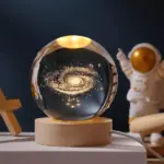 Luminous 3D Crystal Planet Ball - Image 5