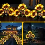 Solar LED Sunflower Garden Lights - Image 9