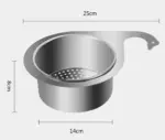 Stainless Steel Swan Sink Strainer Basket - Image 8
