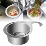 Stainless Steel Swan Sink Strainer Basket