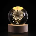 Luminous 3D Crystal Planet Ball - Image 19