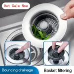 3-in-1 Kitchen Sink Drain Strainer - Image 3
