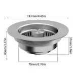 Upgraded 3-in-1 Kitchen Sink Drain Strainer - Image 15