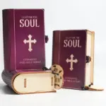 Handmade Wooden Bible Verses Box