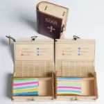 Handmade Wooden Bible Verses Box - Image 3