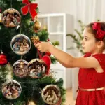 "Birth of Christ" Disc Flat Ornaments Set for Christmas - Image 3