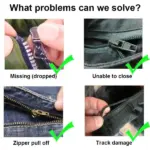 Removable Zipper Repairer – Instant Fix Replacement Zipper Head for Clothes, Bags & Jackets - Image 14